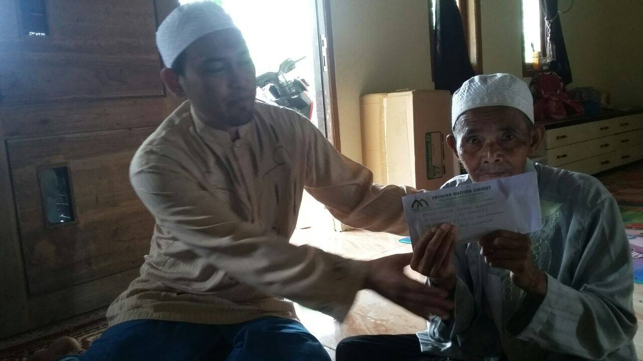 Donasi untuk korban kebakaran