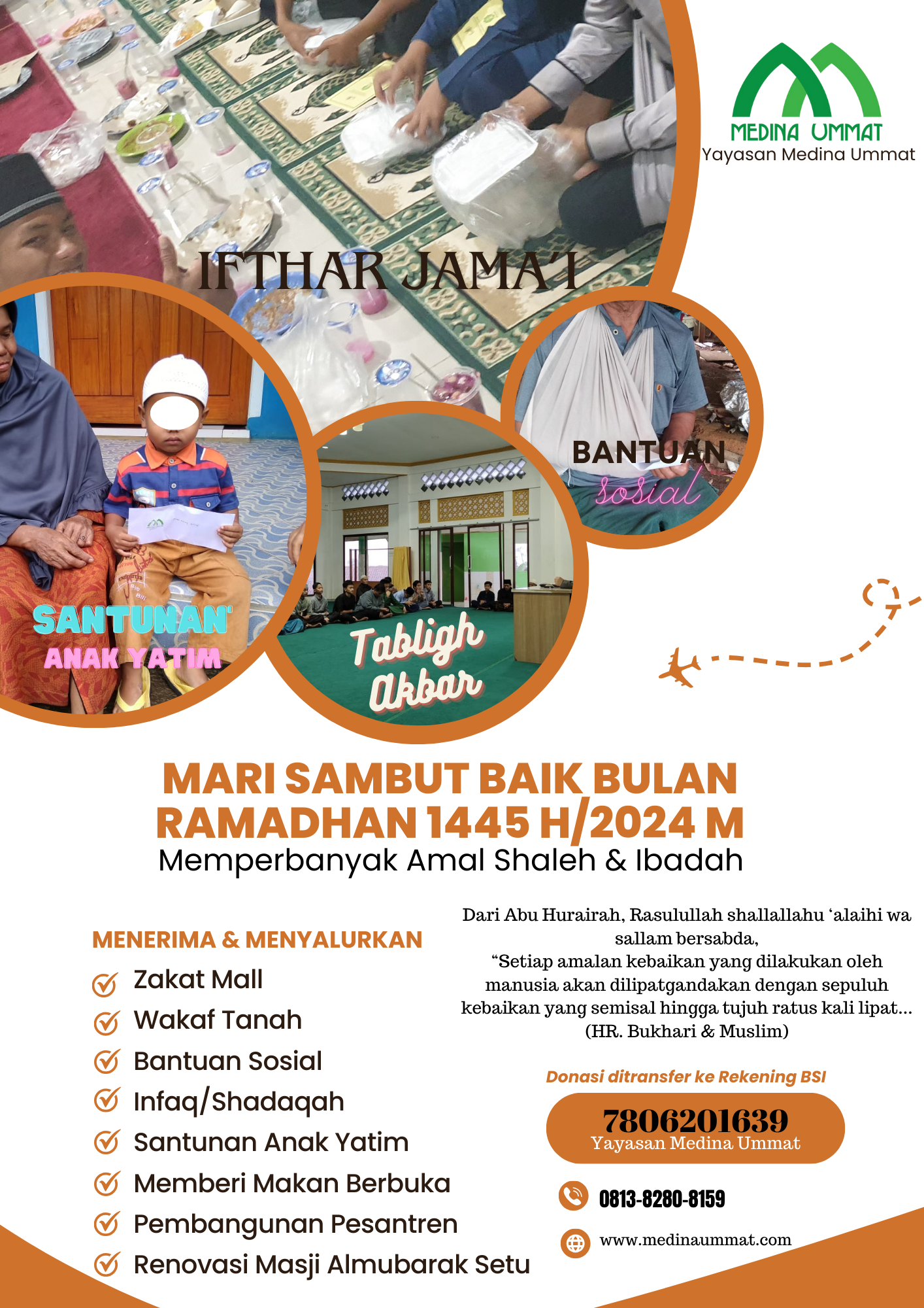 Tarhib Ramadhan 1445H/2024M Yayasan Medina Ummat